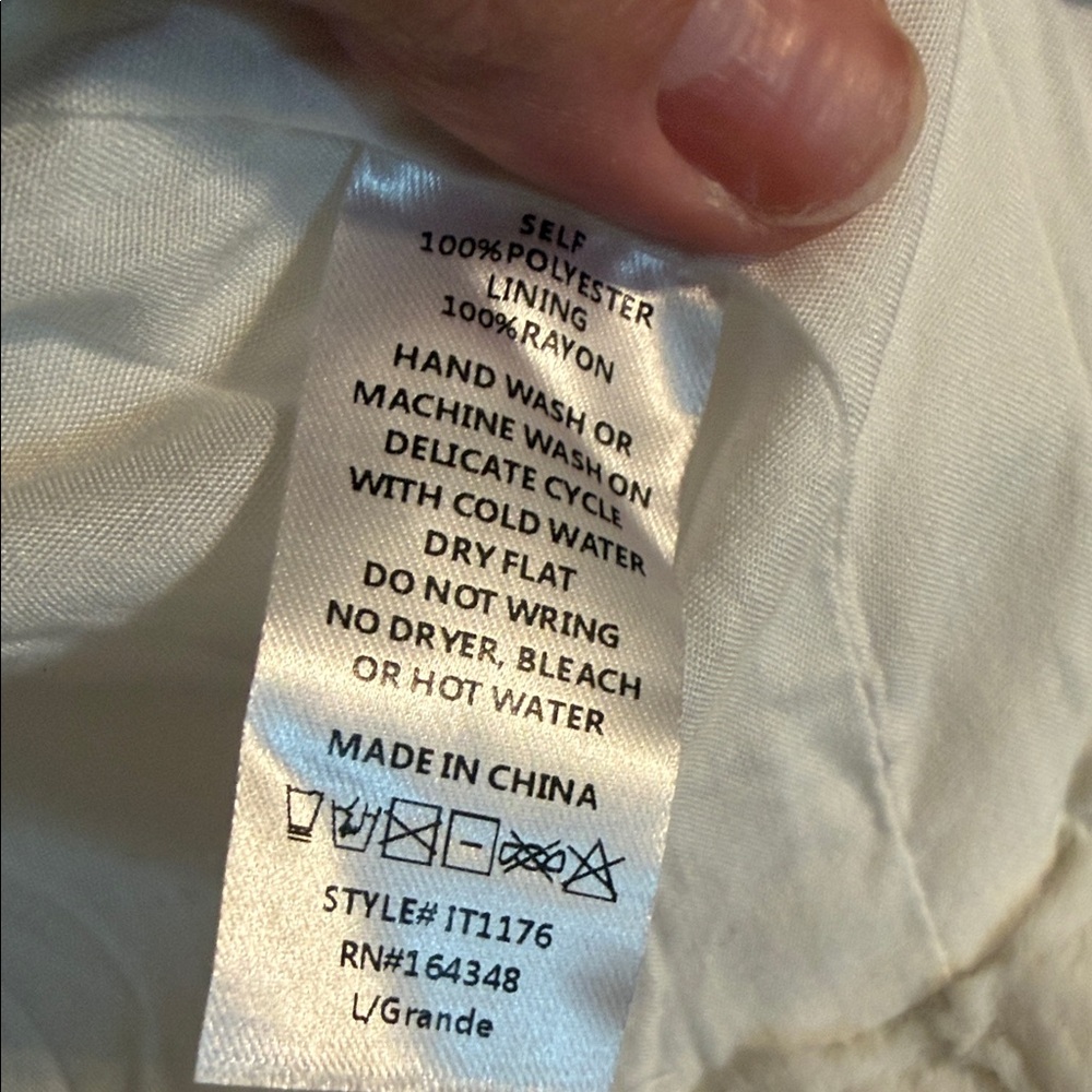 First Love White Teddy Jacket ⭐️NWOT⭐️ - Picture 4 of 7